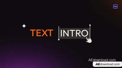 Text Intro Titles template preview