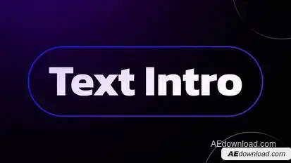 Text Intro Titles template preview