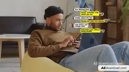 Text Messager | After Effects Titles template preview