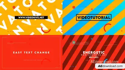 Text Opener V2 Video Displays template preview
