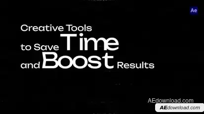 Text Presets - AE Titles template preview