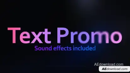 Text Promo Titles template preview