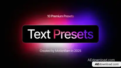Text Ready to Use Titles template preview