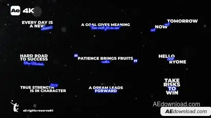 Text Titles Titles template preview