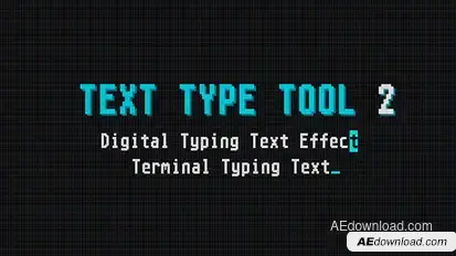 Text Type Tool 2 Titles template preview
