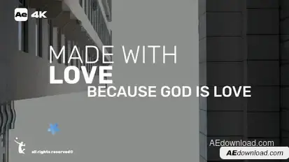 Text Typography Titles template preview