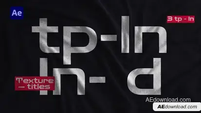 Texture Titles Titles template preview