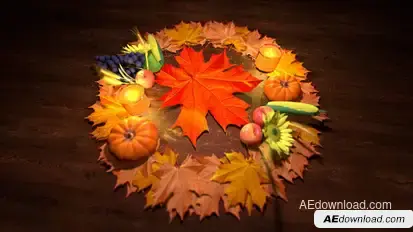 Thanksgiving Logo Openers template preview