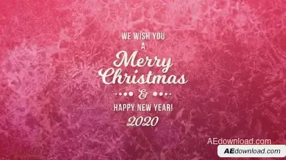 The Christmas Slideshow Openers template preview