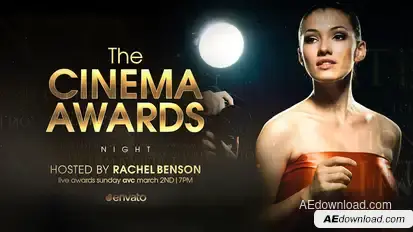 The Cinema Awards Openers template preview
