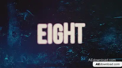 The Countdown Logo Elements template preview