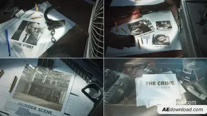 The Crime Openers template preview