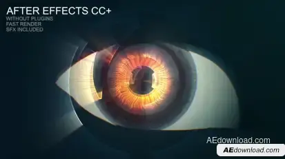 The Eye Logo Stings template preview