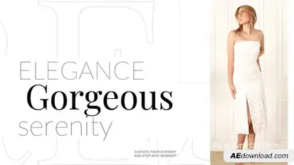 The Fashion opener Product Promo template preview