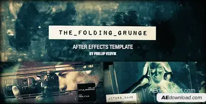 The Folding Grunge Openers template preview