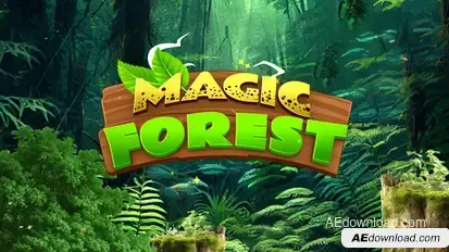 The Forest I Title Opener Openers template preview