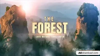 The Forest I Title Opener Openers template preview
