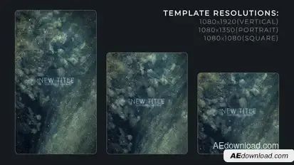 The Galaxy Ink Vertical Movie Trailer Openers template preview