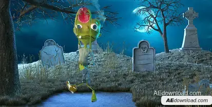 The Halloween Zombie Openers template preview