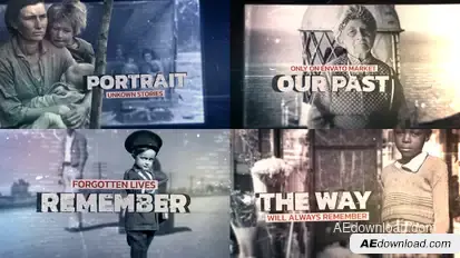 The History Openers template preview