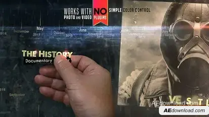 The History - Documentary Opener Openers template preview