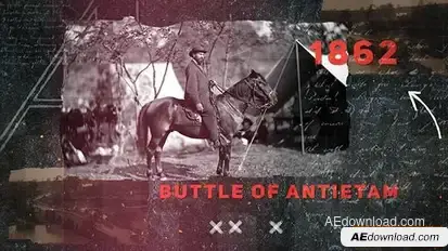 The History Frames Openers template preview