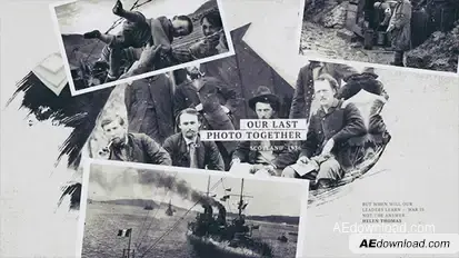 The History Video Displays template preview