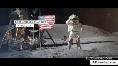 The History Timeline Video Displays template preview