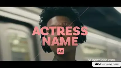 The Line Opening Titles Openers template preview