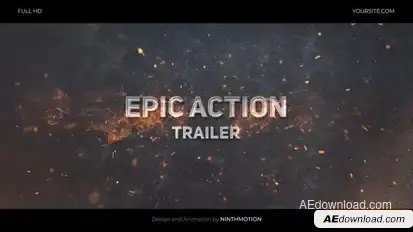 Videohive The Movie Trailer Intro Openers template preview