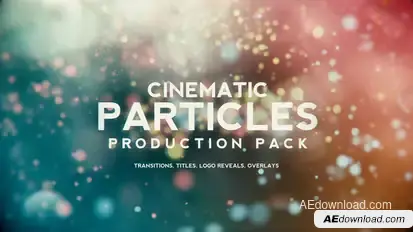 Particles Overlays Elements template preview
