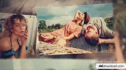 The Photo Slideshow Video Displays template preview