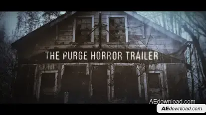 The Purge Trailer Video Displays template preview