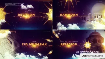 The Religious Show Ramadan Free Templates template preview