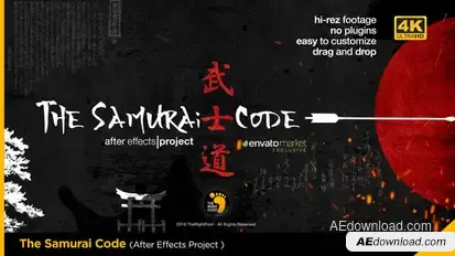 The Samurai Code Opener Openers template preview