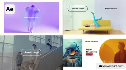 The Slideshow Openers template preview