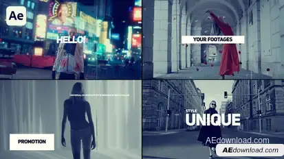 The Slideshow Openers template preview