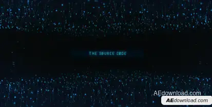The Source Code Titles template preview