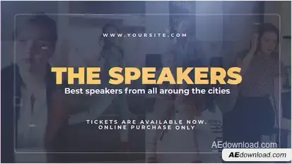The Speakers Openers template preview