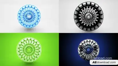 The Sphere Logo Stings template preview