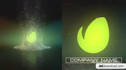 The Splash Logo Stings template preview