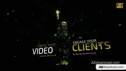 The Statue of Liberty 4K Video Displays template preview