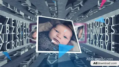 The Story Of Photos Video Displays template preview