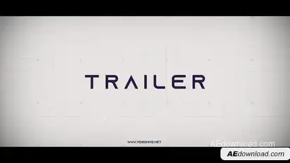 The Trailer Titles template preview