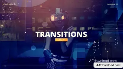 The Transitions Elements template preview