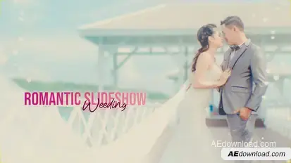 The Wedding - Slideshow Video Displays template preview