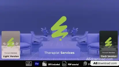 Therapist Services Promo Openers template preview