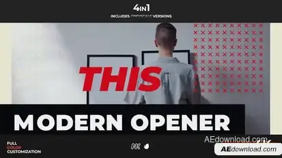 This Modern Opener Openers template preview