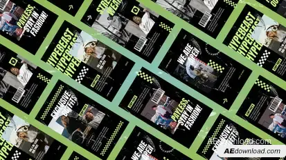 Threads Hype Social Media Instagram Reel Product Promo template preview