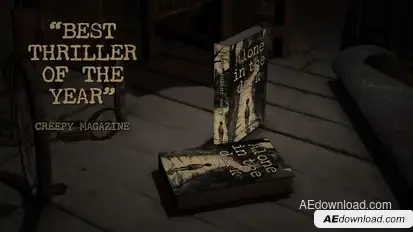 Thriller Book Promo (Mockup Pack) Product Promo template preview